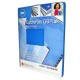 CUBIERTAS RAYADAS GBC GBPLAK COLOR AZUL PUNTOS DE ESPESOR 14 TAMAÑO CARTA 1 PAQUETE CON 50 PIEZAS - Envío Gratuito