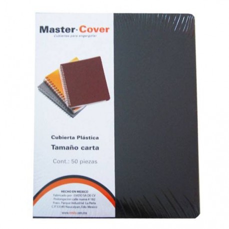 CUBIERTAS RAYADAS EMDO 21B15 COLOR HUMO PUNTOS DE ESPESOR 16 TAMAÑO CARTA 1 PAQUETE CON 50 PIEZAS - Envío Gratuito