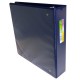CARPETA DE VINIL PANORAMICA TAMAÑO CARTA ARILLO EN O DE 2 PULGADAS COLOR AZUL KINERA 9201AZ - Envío Gratuito