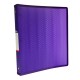 CARPETA DE POLIPROPILENO COLOR TAMAÑO CARTA ARILLO EN O DE 1 PULGADA COLOR MORADO OXFORD F905M - Envío Gratuito
