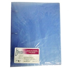 CARPETA DE POLIPROPENO BASICA ARILLO EN D DE 1 PULGADA COLOR MORADO IRASAFORTEC LIBRETTO 1 PIEZA - Envío Gratuito