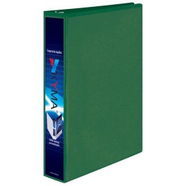 CARPETA DE VINIL BASICA ARILLO EN O DE 1 PULGADA COLOR VERDE KYMA KYMA 1 PIEZA - Envío Gratuito
