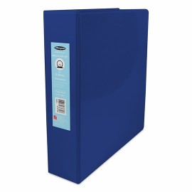 CARPETA DE VINIL PANORAMICA ARILLO EN O DE 2 PULGADAS COLOR AZUL WILSON JONES 361 1 PIEZA - Envío Gratuito