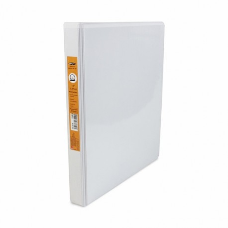 CARPETA DE VINIL PANORAMICA TAMAÑO CARTA ARILLO EN O DE 0.5 PULGADAS COLOR BLANCA ACCO 361 - Envío Gratuito