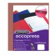 FOLDER DE PAPEL TAMAÑO CARTA ACCO ACCOPRESS P0927 TIPO CARPETA COLOR CAOBA 1 PQ C/10 PZS - Envío Gratuito