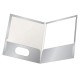 FOLDER DE PAPEL TAMAÑO CARTA TOPS PRODUCTS OXFORD 51705 TIPO PLASTIFICADO COLOR GRIS 1 PQ C/25 PZS