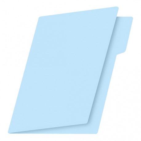 Fólder tamaño carta azul c/100 - Envío Gratuito