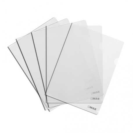 Fólder transparente en l carta - Envío Gratuito