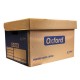 CAJA PARA ARCHIVO TAMAÑO OFICIO OXFORD DE CARTON DE 32 X 25.5 X 26 CM 1 PIEZA - Envío Gratuito
