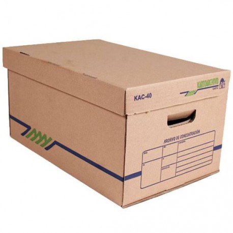 CAJA PARA ARCHIVO TAMAÑO CARTA TDC DE CARTON DE 48 X 25 CM 1 PIEZA - Envío Gratuito