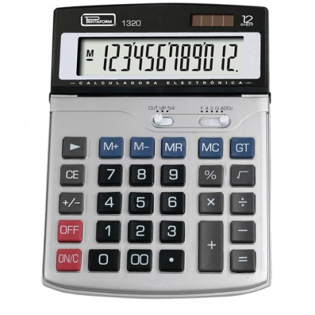 Calculadora de escritorio gris - Envío Gratuito