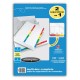 SEPARADOR WILSON JONES P0442 TAMAÑO CARTA CON 5 DIVISIONES DE PAPEL CON CEJAS MULTICOLOR 1 JUEGO - Envío Gratuito