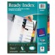 SEPARADOR AVERY 11817 TAMAÑO CARTA CON 8 DIVISIONES DE PAPEL CON CEJAS MULTICOLOR 1 JUEGO - Envío Gratuito