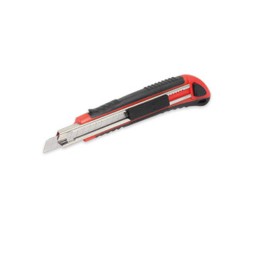 CUTTER SANTUL 8740 TAMAÑO 11 MM COLOR NEGRO CON ROJO - Envío Gratuito