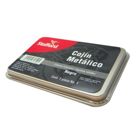 COJIN PARA SELLO STAFFORD NEGRO TAMAÑO MEDIANO 7 X 11CM 1 PIEZA - Envío Gratuito