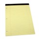 BLOCK DE RAYA OXFORD COLOR AMARILLO TAMAÑO CARTA DE 50 HOJAS - Envío Gratuito