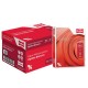CAJA DE PAPEL BOND BLANCO CARTA SCRIBE ROJO GRAMAJE 75 GRS BLANCURA 95 PORCIENTO 8.5 X 11 PULGADAS 10 PAQUETES CON 500 HOJAS - E