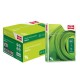CAJA DE PAPEL BOND BLANCO CARTA SCRIBE VERDE GRAMAJE 75 GRS BLANCURA 93 PORCIENTO 8.5 X 11 PULGADAS 10 PAQUETES CON 500 HOJAS - 