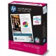 PAPEL BOND BLANCO CARTA HP GRAMAJE 75 GRS BLANCURA 96 PORCIENTO 8.5 X 11 PULGADAS 1 PAQUETE CON 50 HOJAS - Envío Gratuito