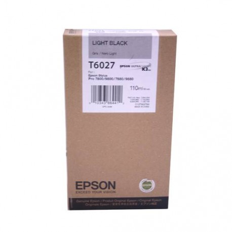 TINTA EPSON T6027 T602700 COLOR NEGRO - Envío Gratuito