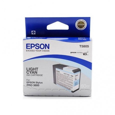 TINTA EPSON T580500 T580500 COLOR CYAN - Envío Gratuito