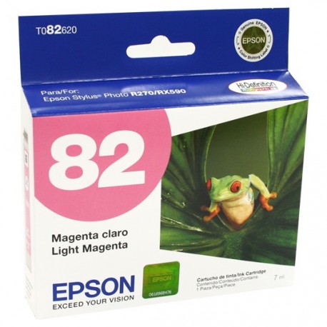 TINTA EPSON T082620-AL 82 COLOR MAGENTA - Envío Gratuito