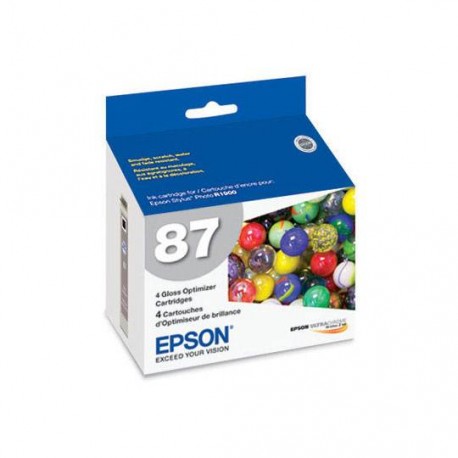 TINTA EPSON T087020 87 COLOR OPTIMIZADOR BRILLO - Envío Gratuito