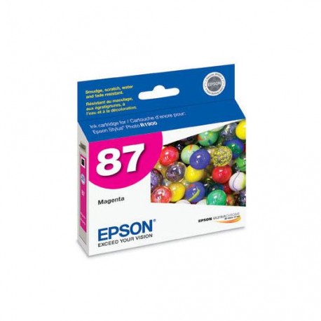 TINTA EPSON T087320 87 COLOR MAGENTA - Envío Gratuito