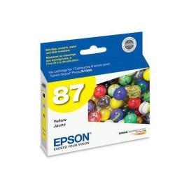 TINTA EPSON T087420 87 COLOR AMARILLO - Envío Gratuito