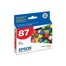 TINTA EPSON T087720 87 COLOR ROJO - Envío Gratuito