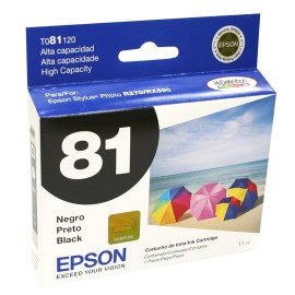 TINTA EPSON T081120-AL 81 COLOR NEGRO - Envío Gratuito