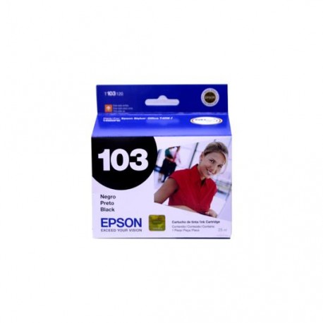 TINTA EPSON T103120-AL 103 COLOR NEGRO - Envío Gratuito