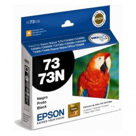 TINTA EPSON T073120-AL 73N COLOR NEGRO - Envío Gratuito