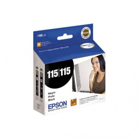 TINTA EPSON T115126-AL 115 COLOR NEGRO - Envío Gratuito