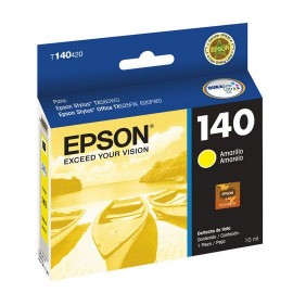 TINTA EPSON T140420-AL 140 COLOR AMARILLO - Envío Gratuito