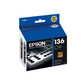 TINTA EPSON T136126-AL 136 COLOR NEGRO - Envío Gratuito