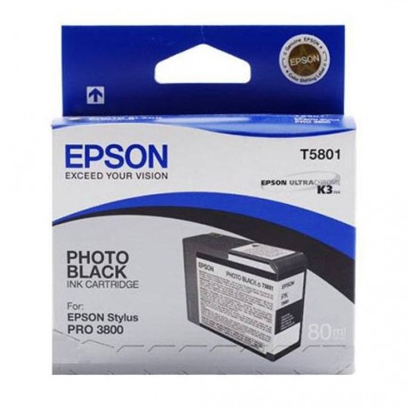 TINTA EPSON T580100 T580100 COLOR NEGRO - Envío Gratuito