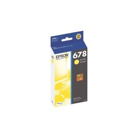 TINTA EPSON T678420-AL 678 COLOR AMARILLO - Envío Gratuito