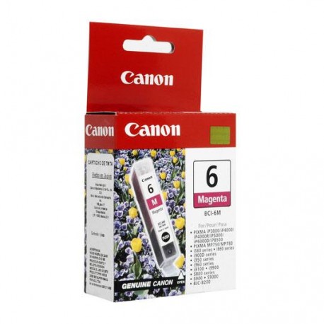 TINTA CANON BCI6M BCI6M COLOR MAGENTA - Envío Gratuito