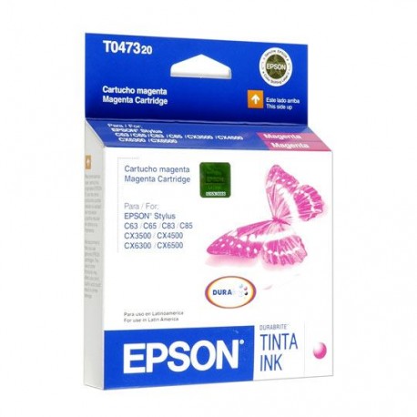 TINTA EPSON T047320 T047320 COLOR MAGENTA - Envío Gratuito