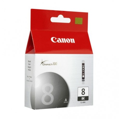 TINTA CANON CLI8BK CLI8BK COLOR NEGRO - Envío Gratuito