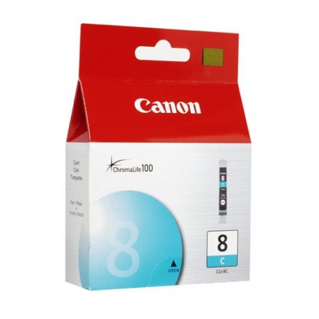 TINTA CANON CLI8C CLI8C COLOR CYAN - Envío Gratuito