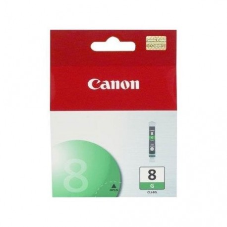 TINTA CANON CLI8G CLI8G COLOR VERDE - Envío Gratuito