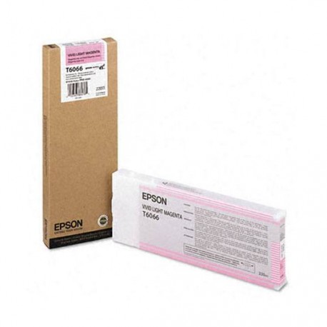 TINTA EPSON T6066 T606600 COLOR MAGENTA - Envío Gratuito