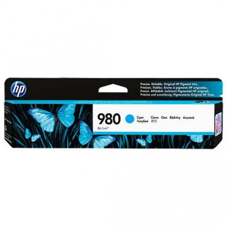 Hp 980 cyan original ink cartridge - Envío Gratuito