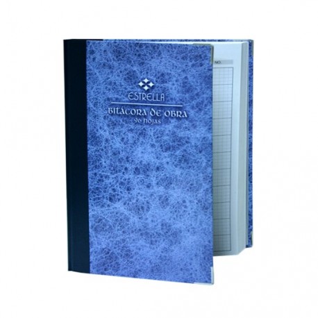LIBRO FLORETE FORMA FRANCESA CUADRO GRANDE ESTRELLA DE 96 HOJAS PASTA CARTERA DE CARTON TIPO COSIDO 1 PIEZA - Envío Gratuito