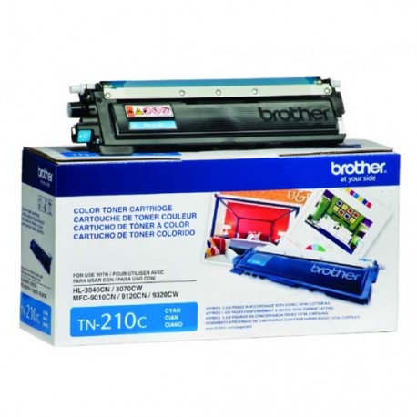 TONER BROTHER TN210C TN210C COLOR CYAN - Envío Gratuito