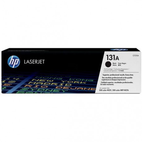 TONER HP 131A CF210A COLOR NEGRO - Envío Gratuito