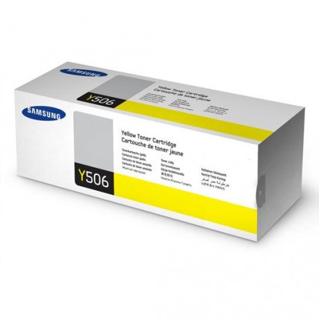 TONER SAMSUNG CLTY506L CLT-Y506L COLOR AMARILLO - Envío Gratuito