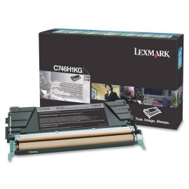 TONER LEXMARK C746H1KG C746H1KG COLOR NEGRO - Envío Gratuito